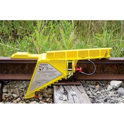 ALDON Rail Track Derailer: Derailer, Freight Car, 10 mph Speed - Max, Sign Included - Derailers & Rerailers