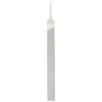 Machinists File: Double-Cut, Single Edge Cut, Smooth Cut, 12 in Lg without Tang, 1 1/8 in Wd, 05158N