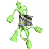3 Socket String Light Fixture for Grow Lights, 4 Foot Length, PK1: 3 Lightheads, Medium (E26) (MPN 601838)