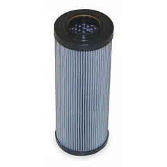 This Parker hydraulic cartridge filter element uses fiberglass media for high-efficiency filtration in industrial hydraulic systems. It removes contaminants from hydraulic fluid to protect pumps, valves, and actuators. Suitable for applications such as manufacturing, mobile equipment, and power generation.