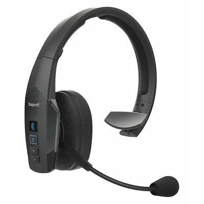 BLUEPARROTT Wireless Headset: 300 ft Range, 24 hr Talk Time, 500 hr Standby Time - Automotive Headsets