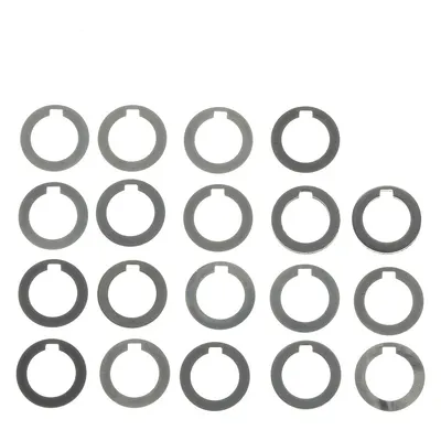 PRECISION BRAND Arbor Spacer Assortment: Inch, 1 in Inside Dia, 1.5 in Outside Dia, 1/4 in Keyway Wd - Arbor Spacer Assortments