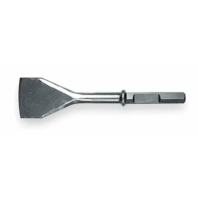 DEWALT Breaker and Demolition Hammer Chisel: 5 in Head Wd, 17 in Overall Lg - Chisel Bits for Breaker & Demolition Hammers