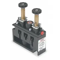 ARO Solenoid Air Control Valve: Alpha, Four-Way / Two-Position, 1/4 in Female NPTF, Double Solenoid (MPN A222SD-000-N)