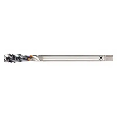 OSG Extension Tap: M6x0.75 Metric, D4 / 4H-6H, 3 Flute - Spiral-Flute Extension Taps for Multiple Materials
