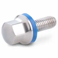 Hygienic Hex Head Screws: Stainless Steel, Fully Threaded, M8, 25 mm Fastener Lg, Grade 316L (MPN 1580-M8-25-MT-E)