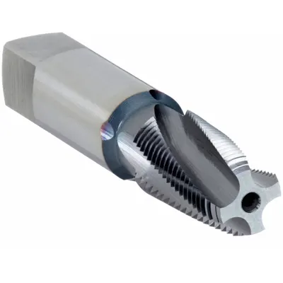 OSG Pipe and Conduit Thread Tap: 1/8"-27 NPTF, 4 Flute - Short-Projection Spiral-Flute Pipe Taps