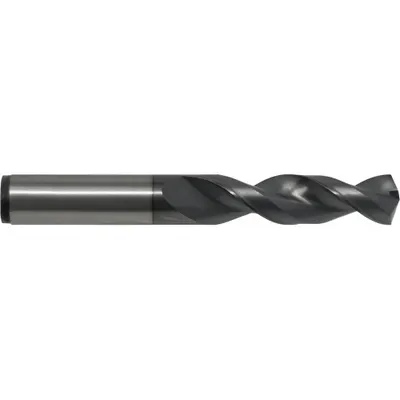 CLEVELAND Screw Machine Drill Bit: 7/64", 135° Split Point, TiCN-Coated Cobalt - Cobalt Screw-Machine Length Drill Bits for Deep Hole-Drilling