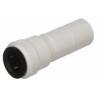 WATTS Polysulfone Push-to-Connect Tube Fitting, 3/4 in OD x 1/2 in OD - Polysulfone Push-to-Connect Tube Fittings