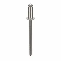 Blind Rivet,1.409" L,0.122" dia,PK500: Inch, 1 13/32 in Overall Lg, 5/16 in Body Lg, Flanged, 500 PK (MPN AD43ABSLF201)