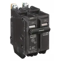 GE Miniature Circuit Breaker: THQB, 40 A, 120/240V AC, Single Phase, 10kA at 120/240V AC, Std (MPN THQB2140)