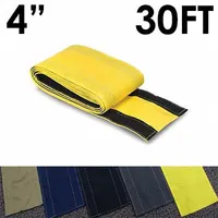Cable protector: 4 in Overall Wd, 30 ft Lg, Nylon, Yellow (MPN CC-SC-4-30-YL)