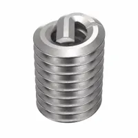 HELI-COIL Helical Insert: Tanged Tang Style, Free-Running, M2.2-0.45 Thread Size, Plain, 100 PK (MPN A1084-2.2CN044)