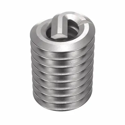 HELI-COIL Helical Insert: Tanged Tang Style, Free-Running, M2.2-0.45 Thread Size - Free-Running Tanged Helical Inserts