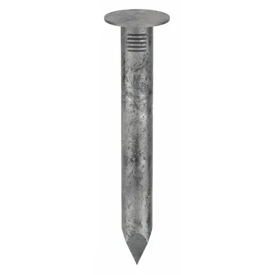 BOSTITCH Roofing Nails,1" L,Galvanized,PK7200: Roofing Nails, Flat, Smooth, Steel - Collated Roofing Nails
