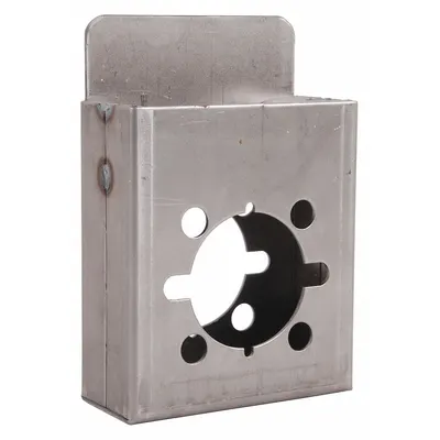 KEEDEX Weldable Gate Box: Weldable Gate Box, Steel, 7 Mounting Holes, Hardware Included - Gate Boxes