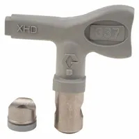 GRACO Airless Spray Gun Tip: Tips for Airless Spray Guns, Airless Spray Gun Tip, 0.037 in Tip Size (MPN XHD337)