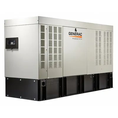 GENERAC Automatic Standby Generator: Diesel, Liquid, Three Phase, 120/208V AC - Liquid-Cooled Generators for Diesel Fuel