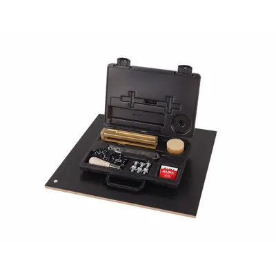 ALLPAX Gasket Cutter Kit: 30 Pieces, Imperial, 1/4 in Min Cutting Dia - Extension-Style Gasket Cutters