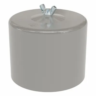SOLBERG Filter Silencer: 1 in Inlet Size, 55 scfm, 6.63 in Overall Ht, 6 in Outside Dia - Air Compressor Intake Filters & Silencers