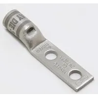 Compression Lug: For 4 AWG, Solid/Stranded Wire, #10 Stud Size, Std, Copper Barrel (MPN YAV4CL2NT10FX)