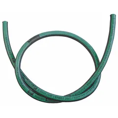 This hydraulic hose features double steel-braid reinforcement for high-pressure fluid transfer in industrial machinery and mobile hydraulics. With a 2 in inside diameter and 50 ft length, it handles water-based hydraulic fluids from -50° to 158°F. Meets ISO 11237-1 2SC standards.