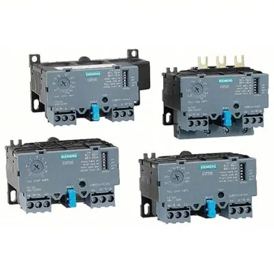 Siemens Overload Relay: Electronic Protection, 2 Poles, 1NO/1NC, Frame Size A1 - IEC Electronic Overload Relays
