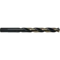 CLE-LINE Jobber Length Drill Bit: Letter Z, 135° Split Point, Black & Gold HSS, 3-Flats Shank (MPN C18053)