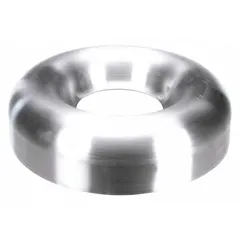 Replacement hopper component for commercial peelers. Directs material flow into the peeling chamber. Designed for use in food-processing environments.