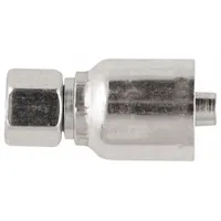 PARKER Hydraulic Crimp Fitting: Steel x Steel, Straight, -12 For Hose Dash Size, Female x Genderless (MPN 1C343-22-12)