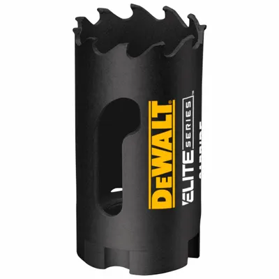 DEWALT Hole Saw: 1 1/4 in Saw Dia., 3 Teeth per Inch, 1 3/4 in Max. Cutting Dp - Multi-Material-Cutting Hole Saws without Arbor