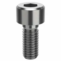 Socket Head Cap Screw: M5x0.80 Thread Size, 12 mm Lg, Std, Plain, Stainless Steel, 316 H5 (MPN ZSS616M5X12)