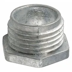 Threaded chase nipple for connecting threaded enclosures or securing conduit to boxes in electrical raceway systems. Made of zinc with a 4-inch trade size and 1-7/16-inch overall length. UL Listed.