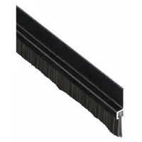 PEMKO Door Sweep: Brush Insert, Aluminum, 36 in Lg, 1/4 in Wd, Aluminum (MPN 10861DNB36)