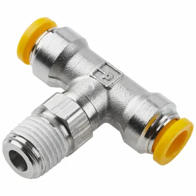 PARKER Nickel-Plated Brass Tube Fitting - Nickel-Plated Brass Tube Fittings