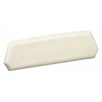 LEGRAND Blank End: 800, 1 1/4 in Wd, 1/2 in Ht, Plastic, Ivory (MPN 810B)