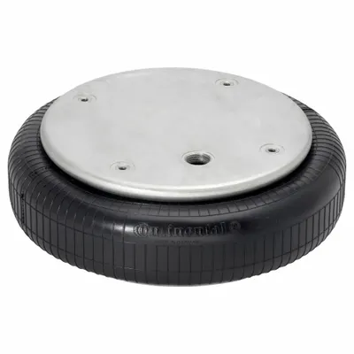CONTINENTAL Single Convolution Air Actuator: Natural Rubber, 2.5 in Compressed Ht - Adjustable Air Springs