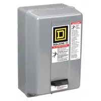 SQUARE D Magnetic Motor Starter: Non-Reversing, 2 Poles, NEMA Size 1P, 36 A, 120V AC Coil (MPN 8536SCG2V02)