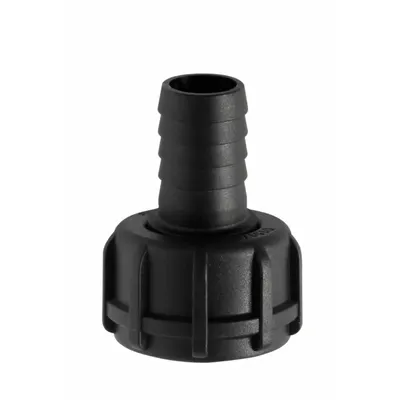 PIUSI Coupler: Coupling, Plastic, 1 in BSP, 0° Outlet Angle, EPDM - Fittings for DEF Transfer Pumps