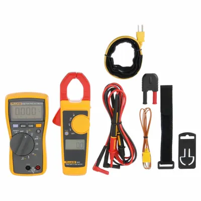 FLUKE Digital Multimeter Clamp On Kit: Clamp Meter/Digital Multimeter - Multimeter & Clamp Meter Kits
