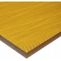PEI Bar: 1 in Thick, 1 in x 24 in, Amber, Translucent, 15,200 psi Tensile Strength, 1.0 ft-lb/in (MPN BULK-PS-PEI-64)