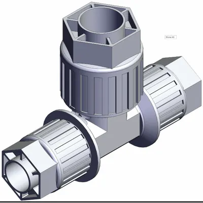 SMC LQ3T6A-R9 PFA Compression Tube Fitting - PFA Compression Tube Fittings