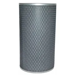 Replacement filter element for coalescing applications, constructed from glass and synthetic materials. Rated at 0.3 micron for removal of liquid aerosols and fine particulates from compressed air or gas streams. Suitable for use in pneumatic systems and process gas purification.