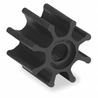 JABSCO Replacement Flexible Impeller: Mfr Part # 14282-0001, Neoprene - Impellers for Dewatering & Wastewater Pumps