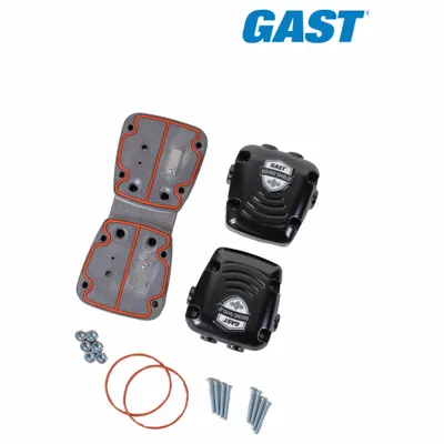 GAST Sound Shield Installation Kit - Pressure Applications: 1/4 in Inlet Size, 4.4 cfm - Air Compressor Silencer Kits