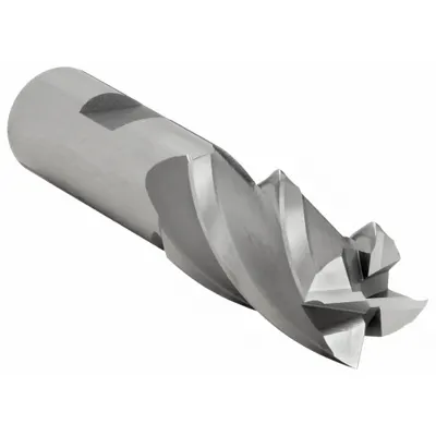 YG-1 Square End Mill: Cobalt, 4 Flute, 1" Mill Dia, 1-7/8" LOC, 4" OAL (MPN 07420) - General Purpose Cobalt Square End Mills