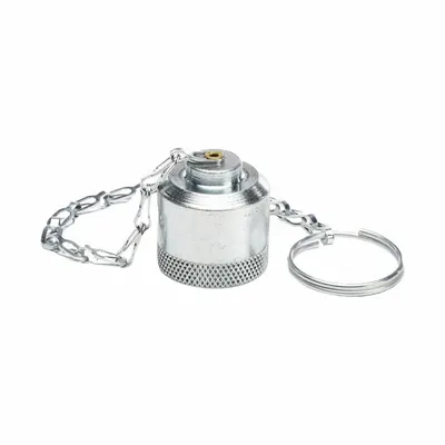 PARKER Dust Cap: Steel, 1/2 in Fitting Size (MPN 5009-4). Key specifications — Material: Steel. - Hydraulic Hose Caps