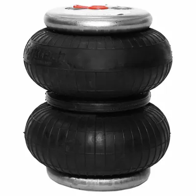 CONTINENTAL Double Convolution Air Actuator: Natural Rubber, 3 in Compressed Ht - Adjustable Air Springs