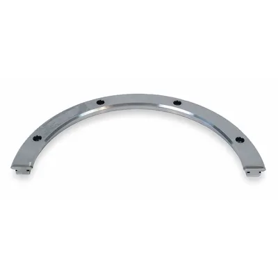 BISHOP-WISECARVER Slide Ring: Half Ring, 15.4 mm Rail Wd, 133.26 mm ID - HepcoMotion PRT2 Series Half Ring Guides