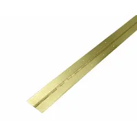 MONROE PMP Piano Hinge: Steel, 48 in Leaf Ht, 1 1/2 in Leaf Wd, Through Hole (MPN BB24015048GA)
